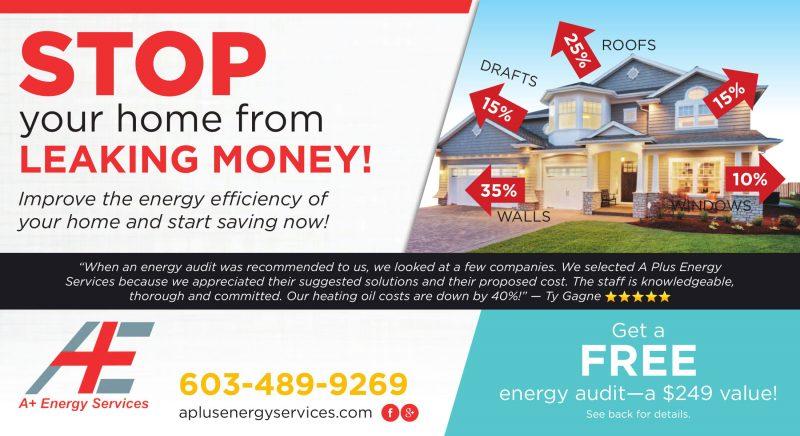 STOP your home from Leaking Money, get a free energy audit